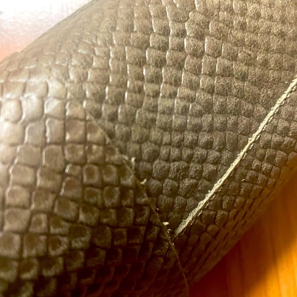 Free People Women’s Snakeskin Loafer Mules size 40 - Picture 8 of 8